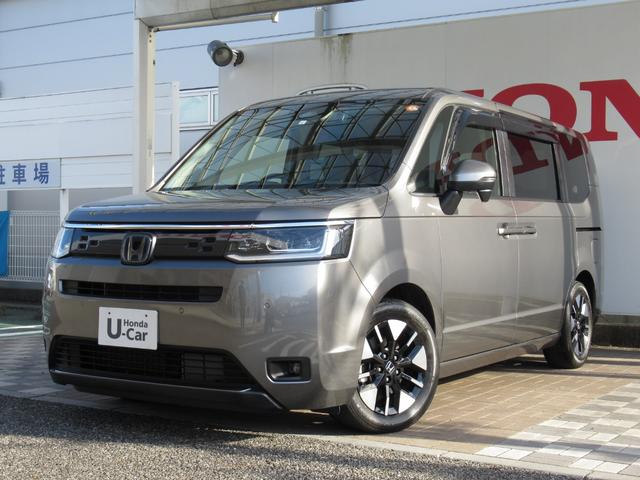 ステップワゴン ｅ：ＨＥＶエアー　ワンオーナー禁煙車純正ナビバックカメラＥＴＣ　前後誤発進抑制　パワーステアリング　両側Ｐスライドドア　助手席エアバッグ　１オ－ナ－　ＵＳＢ接続　サイドカーテンエアバック　ＬＥＤヘッドランプ　クルコン（3枚目）