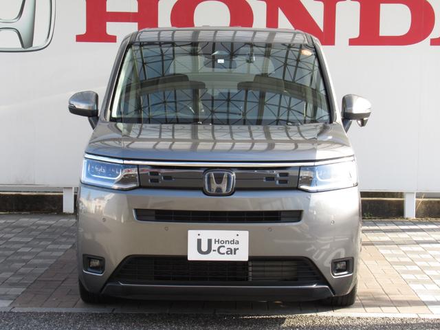 ステップワゴン ｅ：ＨＥＶエアー　ワンオーナー禁煙車純正ナビバックカメラＥＴＣ　前後誤発進抑制　パワーステアリング　両側Ｐスライドドア　助手席エアバッグ　１オ－ナ－　ＵＳＢ接続　サイドカーテンエアバック　ＬＥＤヘッドランプ　クルコン（4枚目）