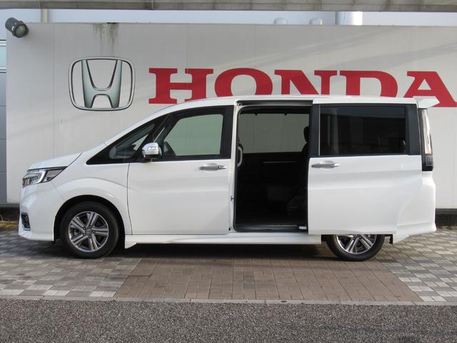 ステップワゴンスパーダ ｅ：ＨＥＶスパーダＧホンダセンシング　ワンオーナー禁煙車純正ナビバックカメラＥＴＣ　サイドエアバック　Ｂカメ　ＬＥＤランプ　ワンオーナー車　ＵＳＢ　スマ－トキ－　オートクルーズコントロール　キーレス　ナビ＆ＴＶ　３列シート　ウォークスルー（8枚目）