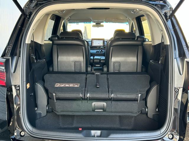 オデッセイハイブリッド ｅ：ＨＥＶアブソルート・ＥＸ　ワンオーナー禁煙車純正ナビバックカメラＥＴＣ　マルチカメラ　地デジフルセグ　Ｂカメラ　シートヒータ　サイドエアバッグ　Ｗパワスラ　横滑り防止　ナビＴＶ　ＵＳＢ　ＰＳ　キーレス　エアコン　スマートキ（54枚目）