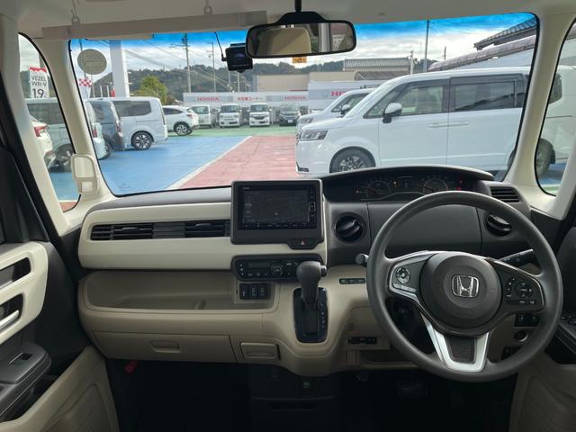 N-BOX G・Lホンダセンシング ナビBカメラETCフロントドラレコ禁煙車 W電動ドア Sヒータ Aストップ カーテンエアバック ESC キーフリーシステム LEDライト ワンセグ バックM TVナビ スマートキー クルコン エアコン(12枚目)