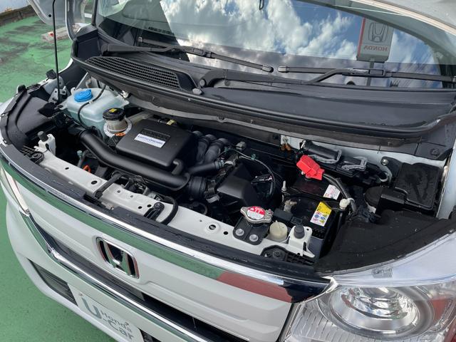N-BOX G・Lホンダセンシング ナビBカメラETCフロントドラレコ禁煙車 W電動ドア Sヒータ Aストップ カーテンエアバック ESC キーフリーシステム LEDライト ワンセグ バックM TVナビ スマートキー クルコン エアコン(35枚目)