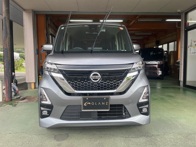 ルークス ハイウェイスター X 純正9型ナビ アラウンドビューモニター 左電動ドア 衝突軽減 LEDヘッド ドラレコ前後 ETC 純正14AW レーンアシスト アイドリングストップ Bluetooth オートエアコン スマートキー(3枚目)