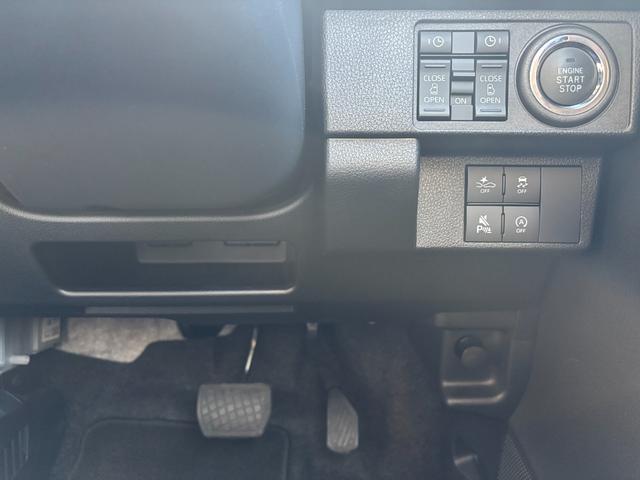 ムーヴキャンバス セオリーＧ　１４インチフルホイールキャップ　ＬＥＤヘッドランプ　ＬＥＤフォグランプ　ホっとカップホルダー　両側パワースライドドア　キーフリーシステム　プッシュボタンスタート　ＵＶカットガラス（19枚目）