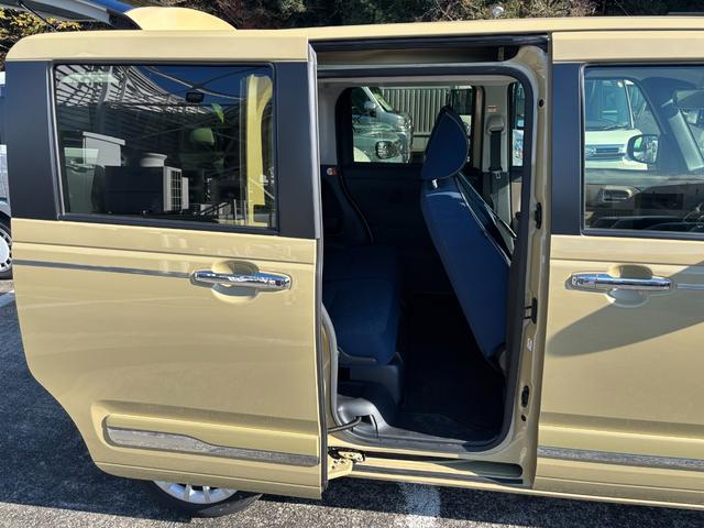 ムーヴキャンバス セオリーＧ　１４インチフルホイールキャップ　ＬＥＤヘッドランプ　ＬＥＤフォグランプ　ホっとカップホルダー　両側パワースライドドア　キーフリーシステム　プッシュボタンスタート　ＵＶカットガラス（43枚目）