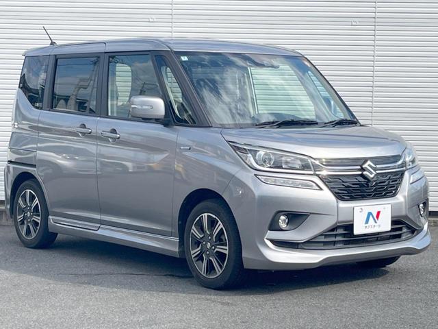 ソリオバンディット ハイブリッドMV 禁煙 衝突軽減 全周囲カメラ 電動スライド 純正SDナビ レーダークルーズ ドラレコ ETC Bluetooth フルセグ クリアランスソナー スマートキー オートエアコン オートライト(17枚目)