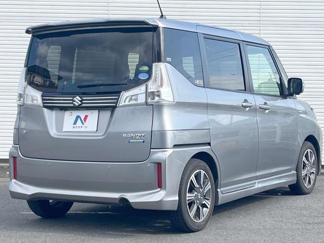 ソリオバンディット ハイブリッドMV 禁煙 衝突軽減 全周囲カメラ 電動スライド 純正SDナビ レーダークルーズ ドラレコ ETC Bluetooth フルセグ クリアランスソナー スマートキー オートエアコン オートライト(18枚目)