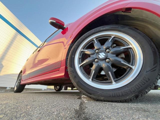 アルトターボRS ベースグレード 禁煙 衝突軽減 メモリーナビ バックカメラ ETC シートヒーター パドルシフト スマートキー HIDヘッド 純正アルミ オートライト オートエアコン CD/DVD(14枚目)