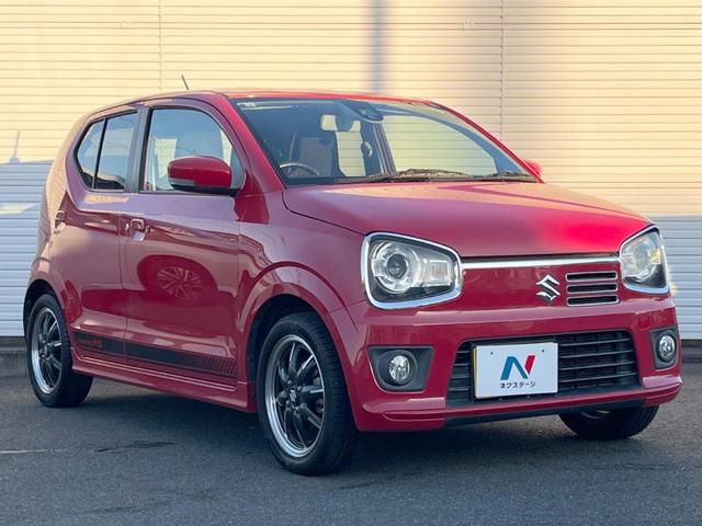 アルトターボRS ベースグレード 禁煙 衝突軽減 メモリーナビ バックカメラ ETC シートヒーター パドルシフト スマートキー HIDヘッド 純正アルミ オートライト オートエアコン CD/DVD(17枚目)