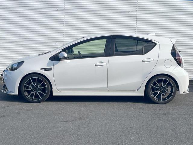 アクア G G’s 禁煙 衝突権限 純正SDナビ バックカメラ ETC Bluetooth クルーズコントロール フルセグ オートライト オートエアコン HIDヘッド 純正アルミ 地デジ CD(41枚目)