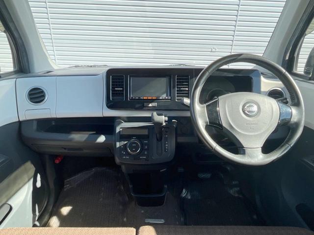 モコ X 禁煙 純正SDナビ ドラレコ Bluetooth スマートキー オートエアコン アイドリングストップ 純正アルミ フルセグ CD/DVD(2枚目)