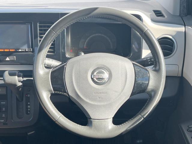 モコ X 禁煙 純正SDナビ ドラレコ Bluetooth スマートキー オートエアコン アイドリングストップ 純正アルミ フルセグ CD/DVD(11枚目)