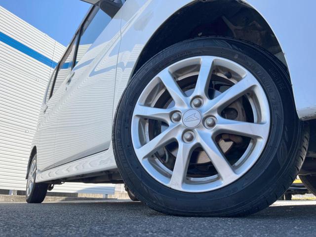 タント G 禁煙 電動スライド SDナビ ETC スマートキー 純正アルミ オートエアコン CD再生(14枚目)