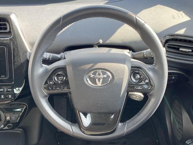 プリウス S 禁煙 衝突軽減 SDナビ バックカメラ ETC ドラレコ クルーズコントロール Bluetooth LEDヘッド スマートキー オートライト オートエアコン CD/SD再生(12枚目)