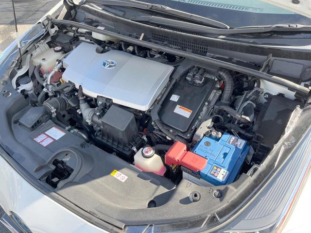 プリウス S 禁煙 衝突軽減 SDナビ バックカメラ ETC ドラレコ クルーズコントロール Bluetooth LEDヘッド スマートキー オートライト オートエアコン CD/SD再生(19枚目)