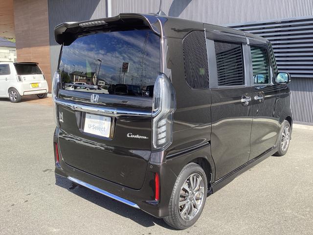 Ｎ－ＢＯＸカスタム Ｌ　禁煙車　両席電動スライドドア　Ｐソナー　１オーナー　サイドエアバッグ　ナビＴＶ　Ａストップ　シートヒータ　ベンチシート　キーフリーシステム　ＬＥＤライト　リアカメ　クルーズコントロール　ＡＣ　スマキー（8枚目）