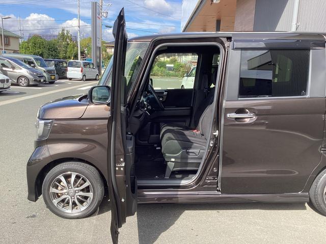 Ｎ－ＢＯＸカスタム Ｌ　禁煙車　両席電動スライドドア　Ｐソナー　１オーナー　サイドエアバッグ　ナビＴＶ　Ａストップ　シートヒータ　ベンチシート　キーフリーシステム　ＬＥＤライト　リアカメ　クルーズコントロール　ＡＣ　スマキー（12枚目）