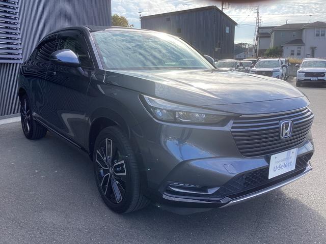 ヴェゼル ｅ：ＨＥＶＺ　禁煙車　ワンオーナー車　純正ナビ　ＴＶ（フルセグ）Ｂカメラ　マルチビューカメラ　ＬＥＤヘッドライト　フォグライト　前後ドラレコ　前席シートヒーター　前後ソナー　電動テールゲート　ブラインドスポット（6枚目）