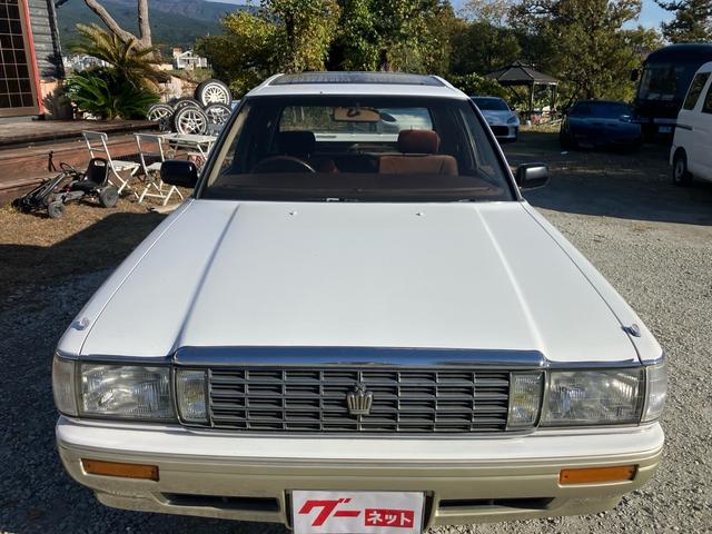 クラウンステーションワゴン 　トラック改造　公認済み　外装全塗装　ＢＢＳ１７インチ　３人乗り　車検取立て　世界で一台（6枚目）