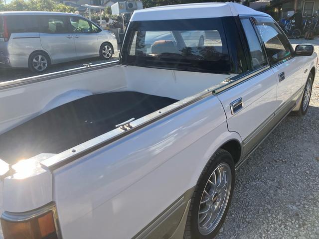 クラウンステーションワゴン 　トラック改造　公認済み　外装全塗装　ＢＢＳ１７インチ　３人乗り　車検取立て　世界で一台（15枚目）