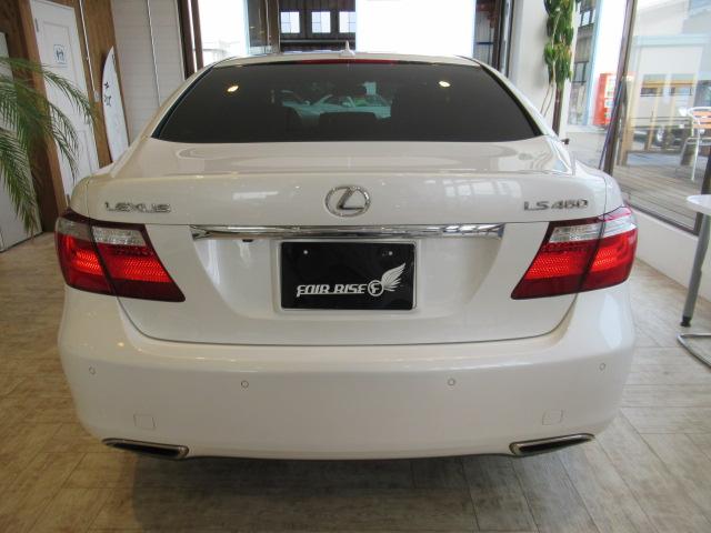 LS460 黒本革 HDDナビ ETC エアサスKIT(9枚目)
