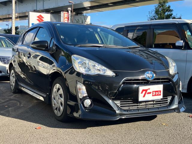 アクア G フルエアロ 純正SDナビTV バックカメラ Bluetooth ドライブレコーダー ETC スマートキー HIDヘッドライト オートライト クルーズコントロール オートエアコン 1年間走行無制限保証(3枚目)