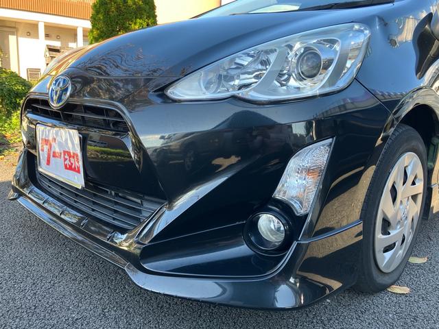 アクア G フルエアロ 純正SDナビTV バックカメラ Bluetooth ドライブレコーダー ETC スマートキー HIDヘッドライト オートライト クルーズコントロール オートエアコン 1年間走行無制限保証(39枚目)