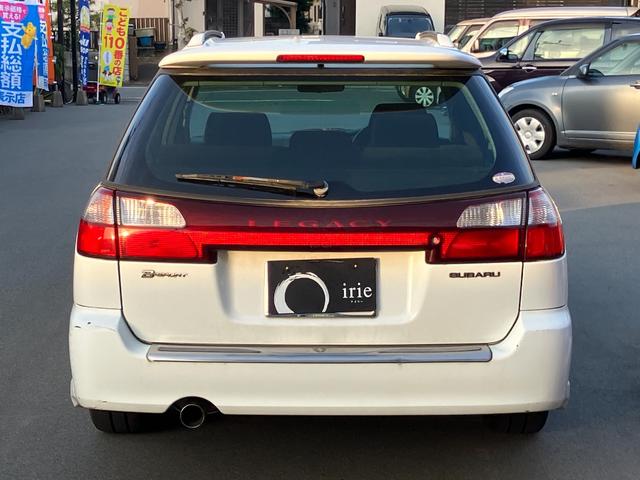 レガシィツーリングワゴン Ｂスポーツ　ワンオーナー　ＳＴｉストラットタワーバー　社外ディスプレイオーディオ　ＨＩＤヘッドライト　キーレスエントリー　電動格納ミラー　オートエアコン　電動パワーシート（5枚目）