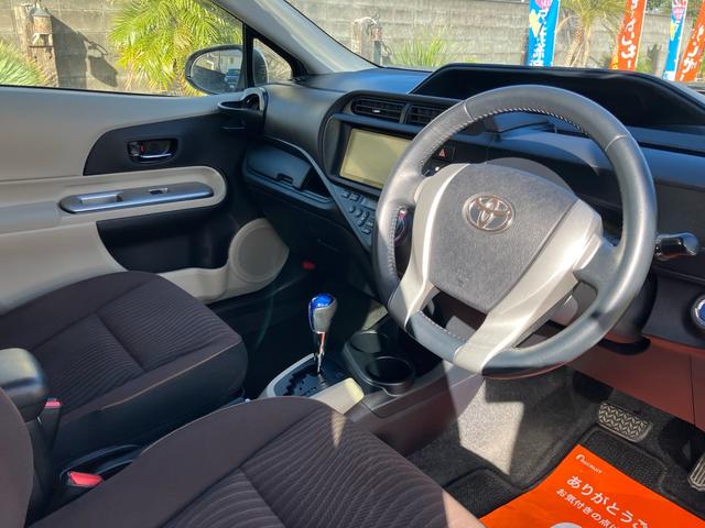 アクア Ｇ　モデリスタエアロ　純正ＨＤＤナビＴＶ　Ｂｌｕｅｔｏｏｔｈ対応　バックカメラ　ドライブレコーダー　ＥＴＣ　スマートキー　スペアキー　シートヒーター　ＬＥＤヘッドライト　１年間走行無制限保証（17枚目）