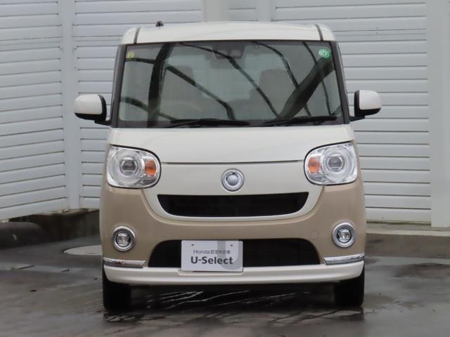 ムーヴキャンバス ＧメイクアップリミテッドＳＡＩＩＩ　ナビフルセグドラレコＥＴＣ　運転席側シートヒーター　禁煙　パノラミックビューモニター　助手席エアバック　ＵＳＢ　ナビＴＶ　プッシュスタートスマートキー　パワーウインドウ　横滑り防止システム　地デジ（3枚目）