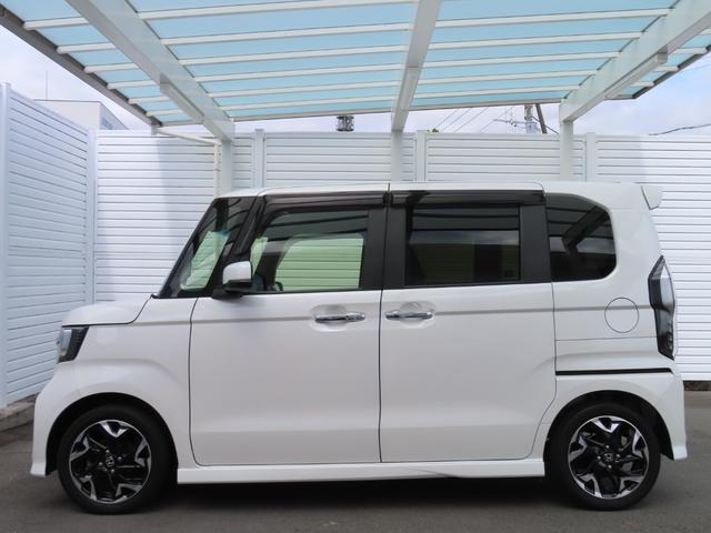 Ｎ－ＢＯＸカスタム Ｇ・Ｌターボホンダセンシング　ナビフルセグ前後ドラレコＲカメラＥＴＣＡＷＬＥＤ　両側ＰＷスライドドア　Ｂモニタ　禁煙　ＵＳＢ接続　クルーズコントロール　ナビＴＶ　キーレスエントリー　ヒーター　ＶＳＡ　ＬＥＤランプ　助手席エアバック（4枚目）