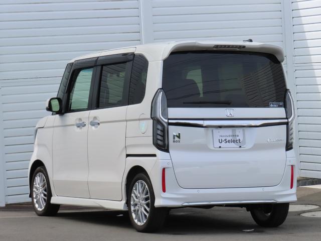 Ｎ－ＢＯＸカスタム Ｌターボ　ナビフルセグ前後ドラレコＲカメラＥＴＣＡＷＬＥＤ　地デジチューナー　衝突軽減ブレーキサポート　ＬＥＤヘッドライ　１オーナー　禁煙　ターボエンジン　ＰＳ　カーテンエアバック　シートヒータ　エアバック（5枚目）