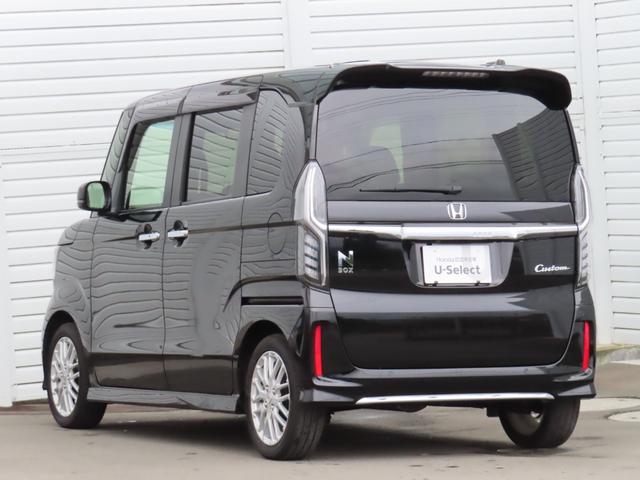 N-BOXカスタム Lターボ ナビフルセグ前後ドラレコRカメラETCAWLED 地デジチューナー 衝突軽減ブレーキサポート LEDヘッドライ 1オーナー 禁煙 ターボエンジン PS カーテンエアバック シートヒータ エアバック(5枚目)