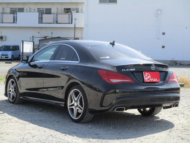 ＣＬＡクラス ＣＬＡ１８０　ＡＭＧライン　１オーナー　純正ナビ　Ｂカメラ　ＤＴＶ　ＢＴ　ハーフレザー　シートヒーター　メモリー付きＰシート　キセノン　スマートキー　パドルシフト　純正１８ＡＷ　レーダーセーフティＰＫＧ　レーダークルーズ（9枚目）