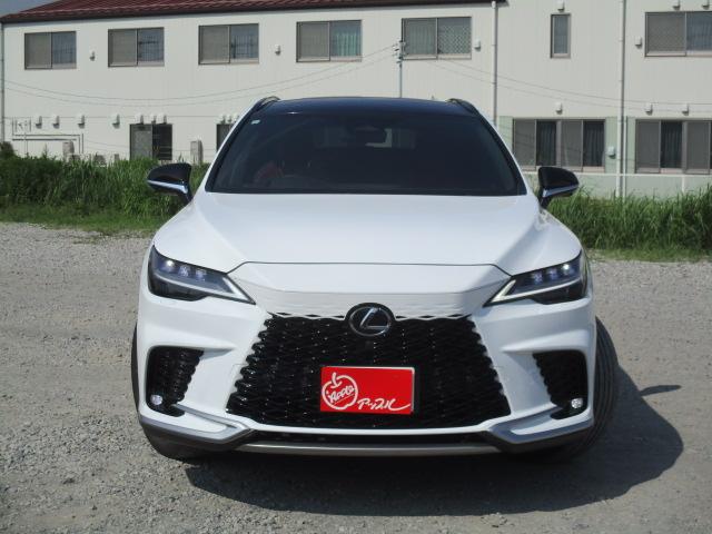 ＲＸ ＲＸ３５０　Ｆスポーツ　１オーナー　マークレビンソン　ナビ　全方位カメラ　ＤＴＶ　ＢＴ　パノラマサンルーフ　ハーフレザー　ベンチレーションシート　ヒーター　三眼ＬＥＤライト　オレンジキャリパー　純正２１ＡＷ　ＨＵＤ　ＡＣＣ（3枚目）