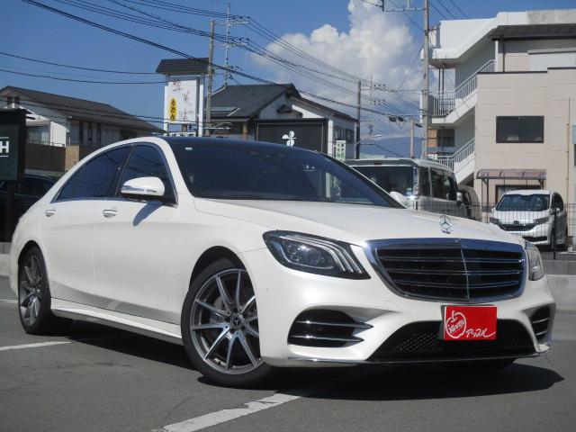 Ｓクラス Ｓ５６０ロング　ＡＭＧラインプラス　ナビ　全方位カメラ　ＤＴＶ　ＢＴ　パノラマサンルーフ　全席ベンチレーションシート　リラクゼーションシート　ブルメスター　ヘッドアップディスプレイ　ＬＥＤライト　純正２０ＡＷ　パワートランク　ＥＴＣ（2枚目）