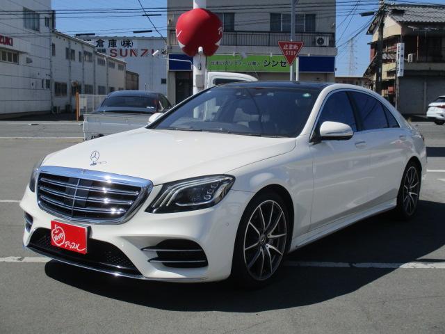 Ｓクラス Ｓ５６０ロング　ＡＭＧラインプラス　ナビ　全方位カメラ　ＤＴＶ　ＢＴ　パノラマサンルーフ　全席ベンチレーションシート　リラクゼーションシート　ブルメスター　ヘッドアップディスプレイ　ＬＥＤライト　純正２０ＡＷ　パワートランク　ＥＴＣ（8枚目）