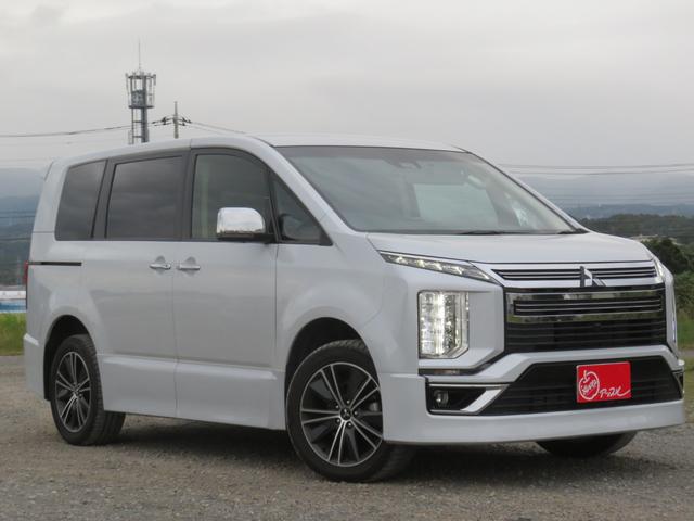 デリカＤ：５ アーバンギア　Ｐエディション　１オーナー／純正１０インチナビ／ＤＶＤ・ＳＤ・ＢＴ／両側ＰＳ／電動Ｓステップ／Ｐバックドア／Ｐーシート＆ヒーター　後方車両検知／　誤発進抑制／レーダークルーズ／フリップダウン／前後ドラレコＬＥＤＥＴＣ（2枚目）