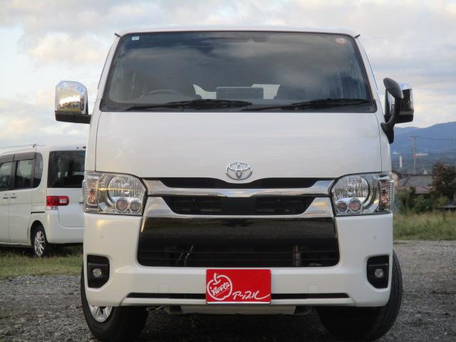 ハイエースバン スーパーGL ダークプライムII ワンオーナー/ハーフレザーシート/アルパインフローティングナビ/BT/フルセグ/Bカメラ/LEDライト/スマートキー/ETC(3枚目)