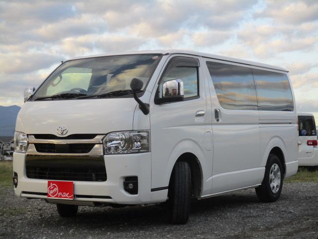 ハイエースバン スーパーGL ダークプライムII ワンオーナー/ハーフレザーシート/アルパインフローティングナビ/BT/フルセグ/Bカメラ/LEDライト/スマートキー/ETC(4枚目)