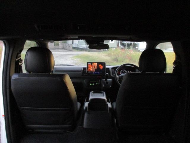 ハイエースバン スーパーGL ダークプライムII ワンオーナー/ハーフレザーシート/アルパインフローティングナビ/BT/フルセグ/Bカメラ/LEDライト/スマートキー/ETC(34枚目)