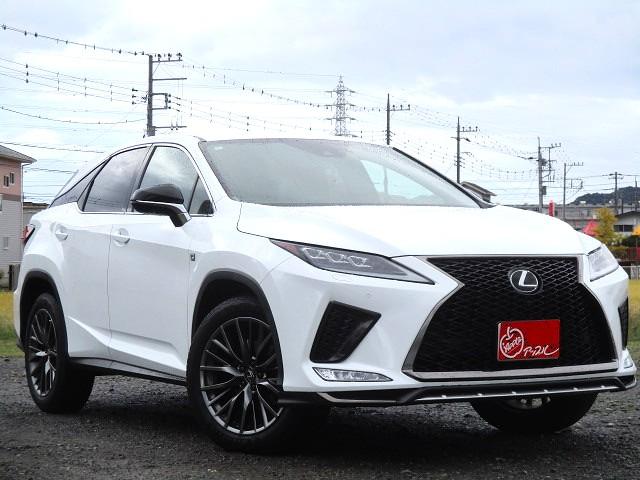 RX RX300 Fスポーツ 後期 4WD ナビ 全方位カメラ DTV BT 革エアシート シートヒーター 三眼LEDライト 純正20AW ヘッドアップディスプレイ ステアリングヒーター パワーバックドア パドルシフト ドラレコ(2枚目)