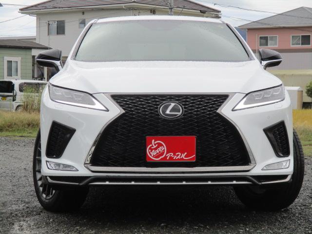 RX RX300 Fスポーツ 後期 4WD ナビ 全方位カメラ DTV BT 革エアシート シートヒーター 三眼LEDライト 純正20AW ヘッドアップディスプレイ ステアリングヒーター パワーバックドア パドルシフト ドラレコ(3枚目)