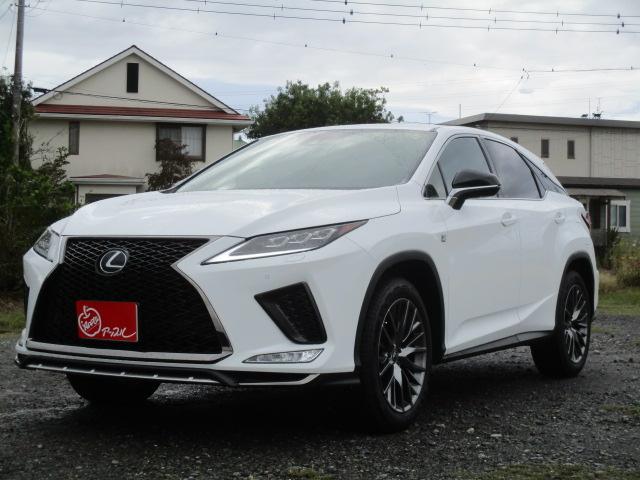 RX RX300 Fスポーツ 後期 4WD ナビ 全方位カメラ DTV BT 革エアシート シートヒーター 三眼LEDライト 純正20AW ヘッドアップディスプレイ ステアリングヒーター パワーバックドア パドルシフト ドラレコ(4枚目)