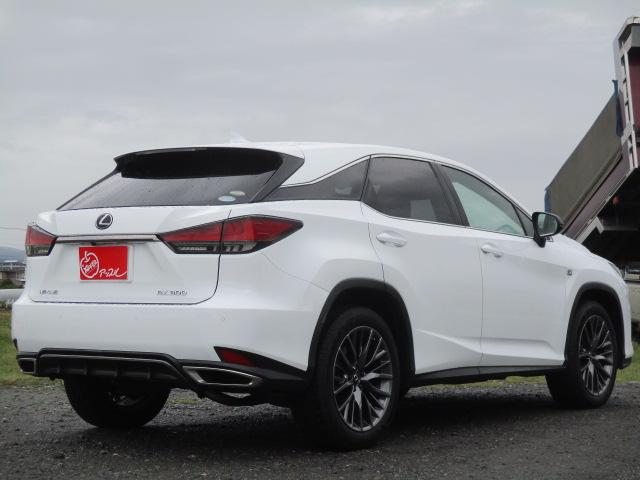 RX RX300 Fスポーツ 後期 4WD ナビ 全方位カメラ DTV BT 革エアシート シートヒーター 三眼LEDライト 純正20AW ヘッドアップディスプレイ ステアリングヒーター パワーバックドア パドルシフト ドラレコ(8枚目)