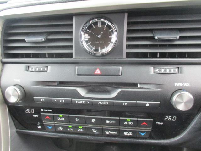 RX RX300 Fスポーツ 後期 4WD ナビ 全方位カメラ DTV BT 革エアシート シートヒーター 三眼LEDライト 純正20AW ヘッドアップディスプレイ ステアリングヒーター パワーバックドア パドルシフト ドラレコ(37枚目)