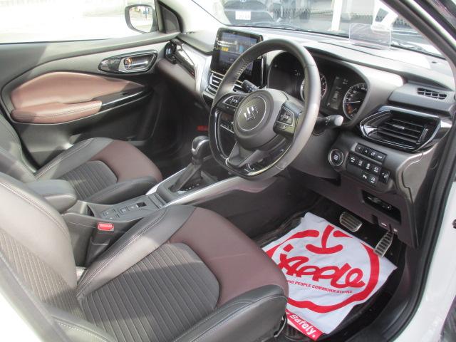 フロンクス ベースグレード　ベースグレード（５名）　純正ナビ　全方位カメラ　ＤＴＶ　ＢＴ　ハーフレザー　シートヒーター　ＬＥＤライト　ヘッドアップディスプレイ　レーダークルーズ　パドルシフト　ドラレコ　ＥＴＣ　ワイヤレス充電（13枚目）