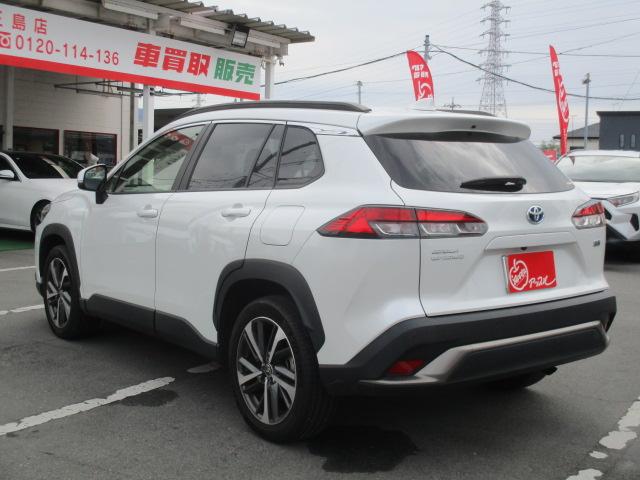 カローラクロス ハイブリッド Z 1オーナー 純正ナビ 全方位カメラ BT ハーフレザー シートヒーター LEDライト パワーシート パワーバックドア セーフティセンス レーダークルーズ 前後ドラレコ ETC 純正18AW(9枚目)