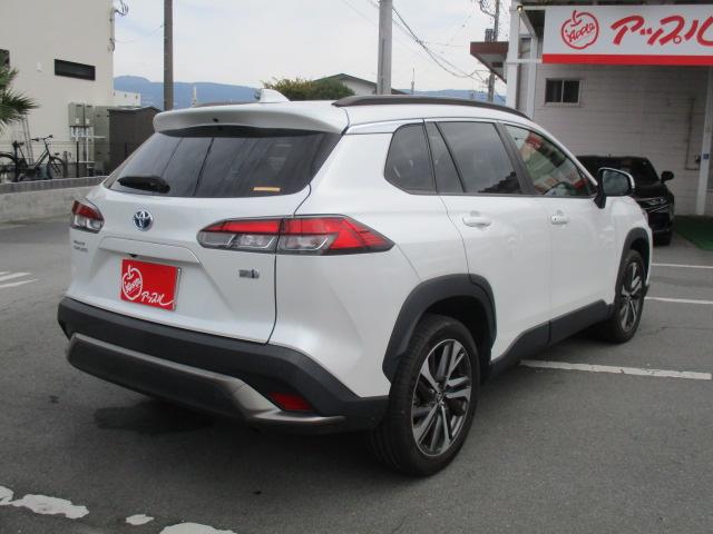 カローラクロス ハイブリッド Z 1オーナー 純正ナビ 全方位カメラ BT ハーフレザー シートヒーター LEDライト パワーシート パワーバックドア セーフティセンス レーダークルーズ 前後ドラレコ ETC 純正18AW(10枚目)