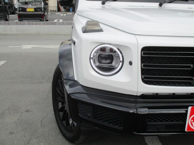 Ｇクラス Ｇ４００ｄ　ＡＭＧライン　１オーナ　ＡＭＧライン　Ｇマヌファクトゥーアプログラム　アダプティブダンピング　ラグジュアリーＰＫＧ　オパリスホワイト　ナビ　全方位カメラ　ＤＴＶ　ＢＴ　サンルーフ　ブルメスター　ＬＥＤライト　ＥＴＣ（5枚目）